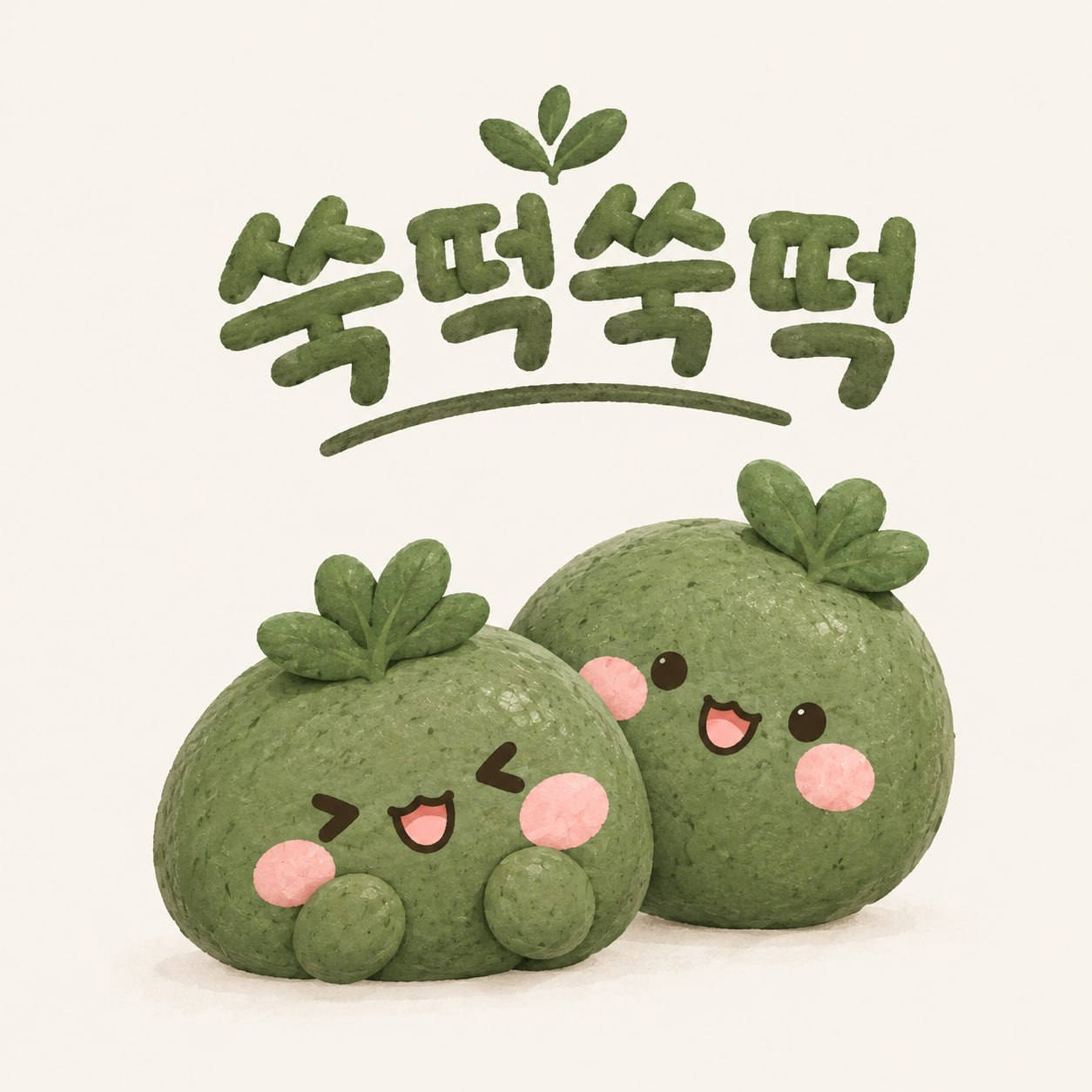쑥떡쑥떡 캐릭터